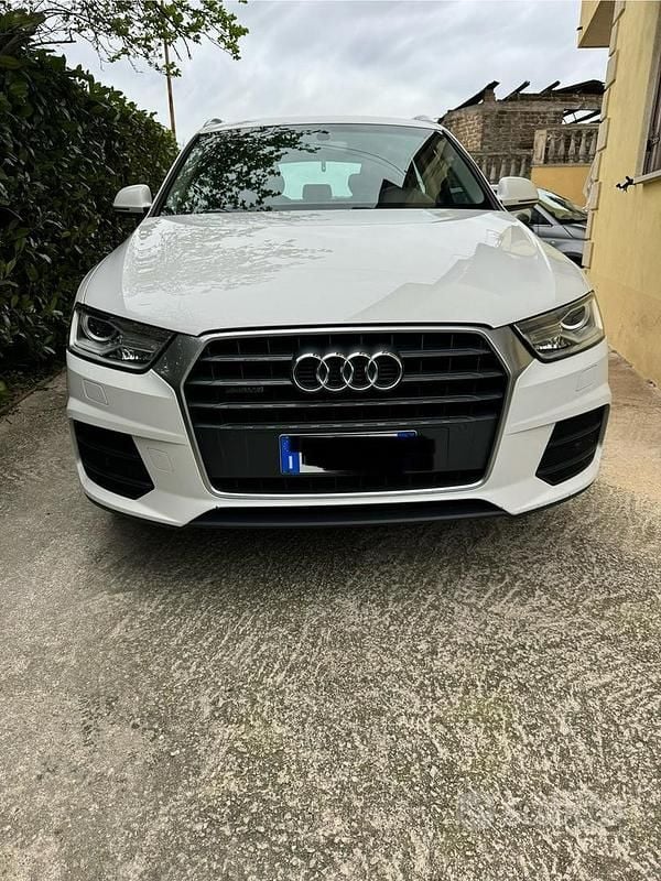 Usata Audi Q3 150 CV (110 kW) 2015 Bianco SUV