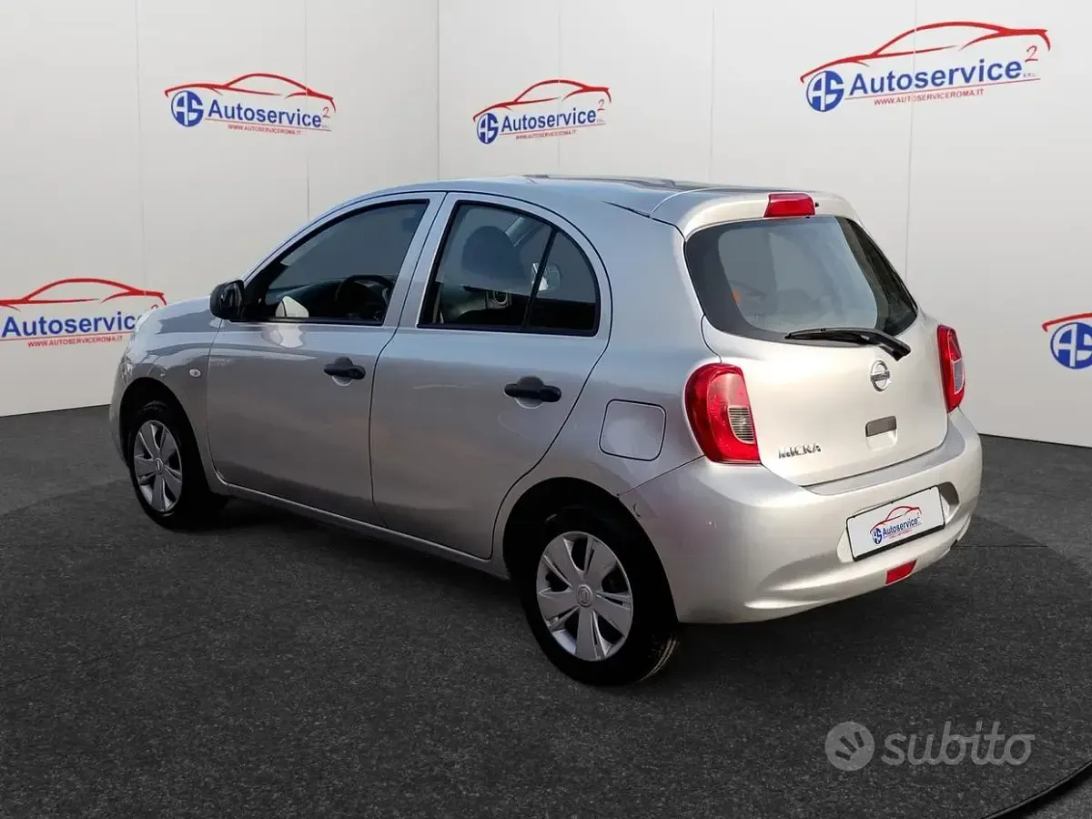 Usata Nissan Micra Visia 80 CV (58 kW) 2015 Grigio Utilitaria