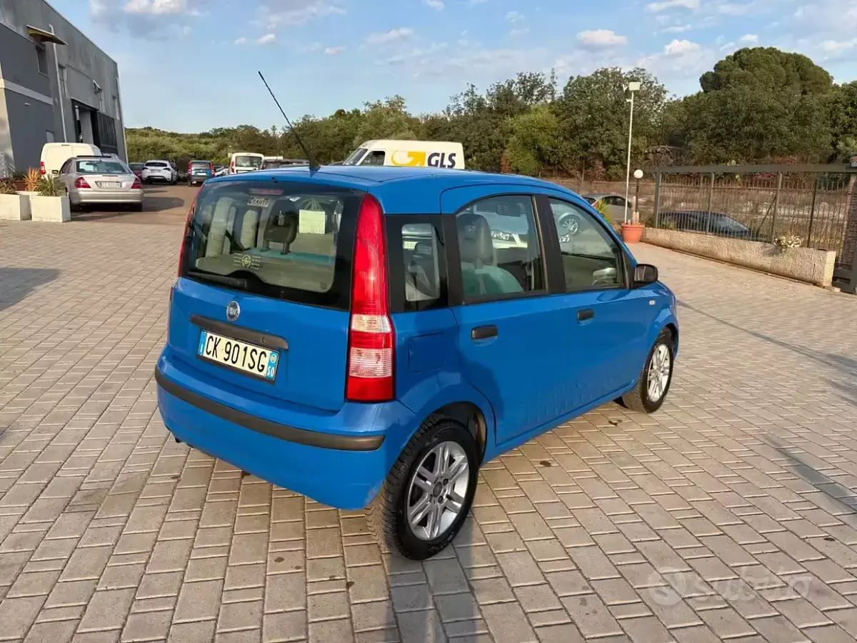 Usata Fiat Panda Dynamic 60 CV (44 kW) 2005 Blu Utilitaria