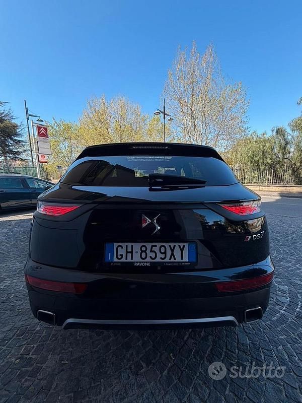 Usata DS Automobiles DS7 Crossback Performance Line Plus 181 CV (133 kW) 2022 Nero SUV