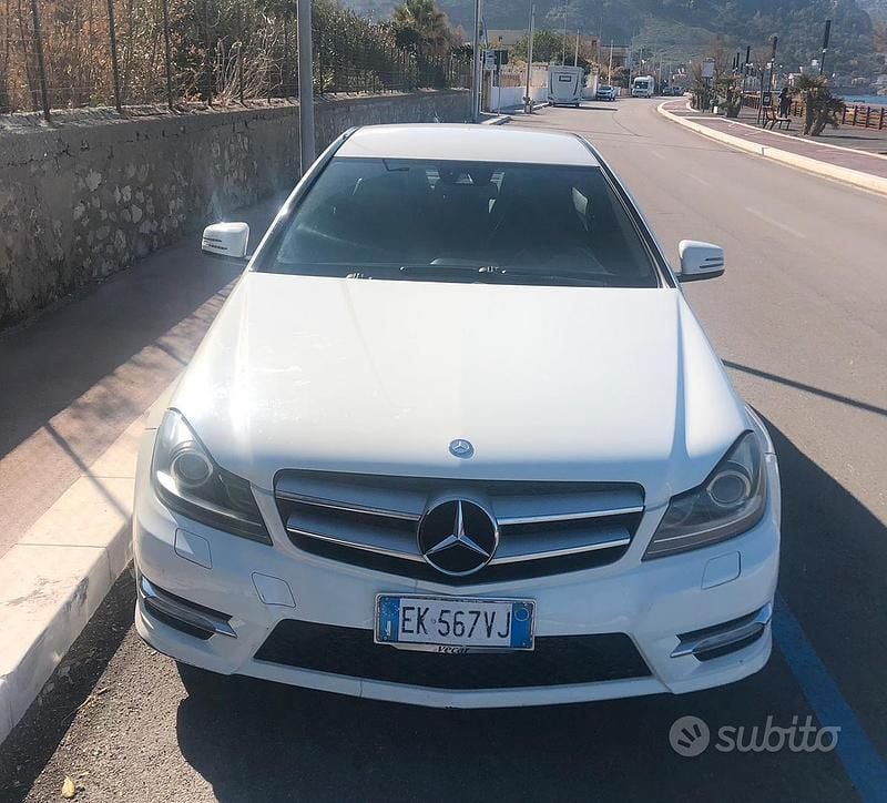 Usata Mercedes C250 2012 Bianco Coupé