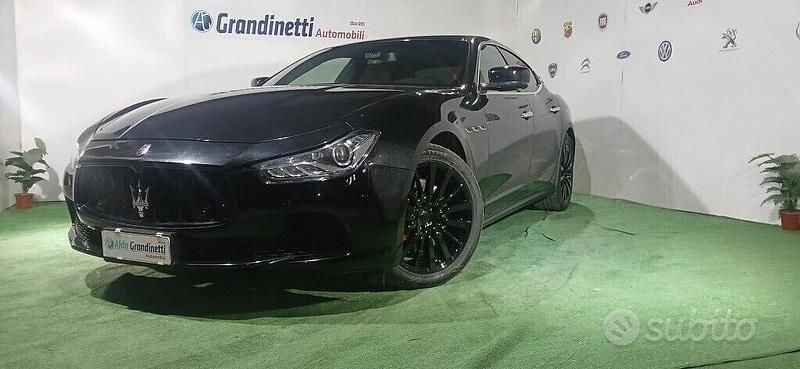 Nero Usata 2014 Maserati Ghibli Due volumi | 27.990 € - Immagine 1/4