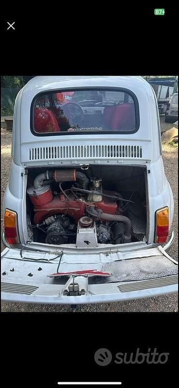 Usata Fiat 500 1990 Bianco Berlina