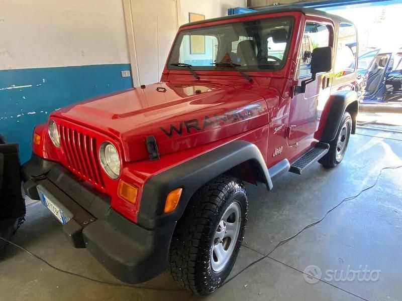 Usata Jeep Wrangler 118 CV (86 kW) 2003 Nessuno(met.) SUV