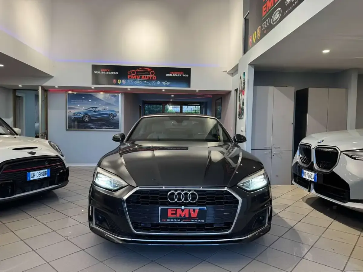 Usata Audi A5 Cabriolet S-Line 204 CV (150 kW) 2022 Grigio Cabrio