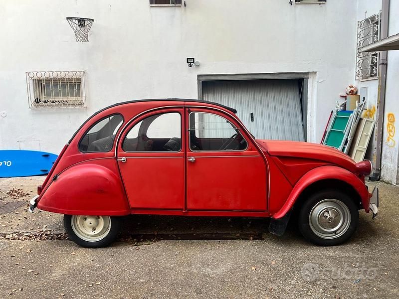Usata Citroën 2CV 29 CV (21 kW) 1987 Rosso Berlina