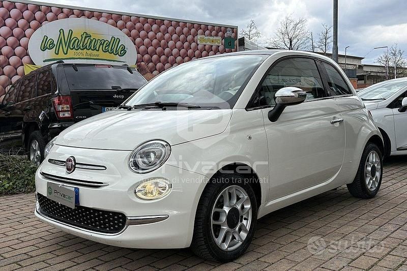 Usata Fiat 500 Lounge 69 CV (50 kW) 2017 Bianco Utilitaria
