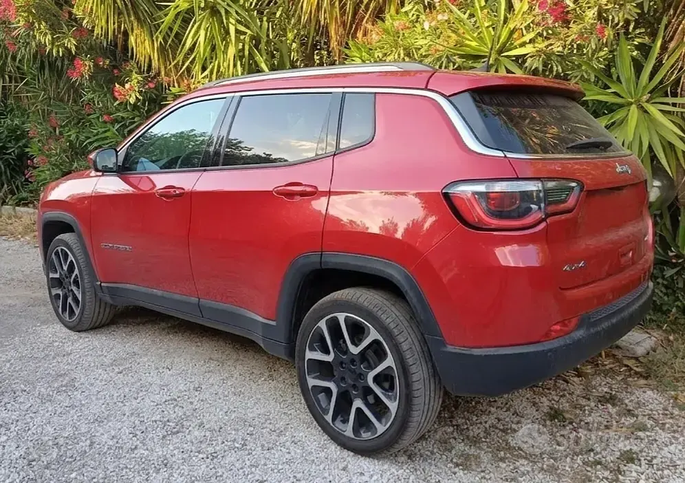 Usata Jeep Compass Limited 2018 Rosso SUV