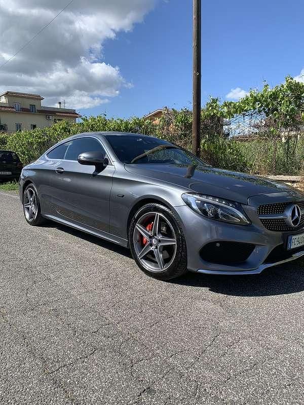 Usata Mercedes C220 Premium Plus 170 CV (125 kW) 2016 Grigio Coupé