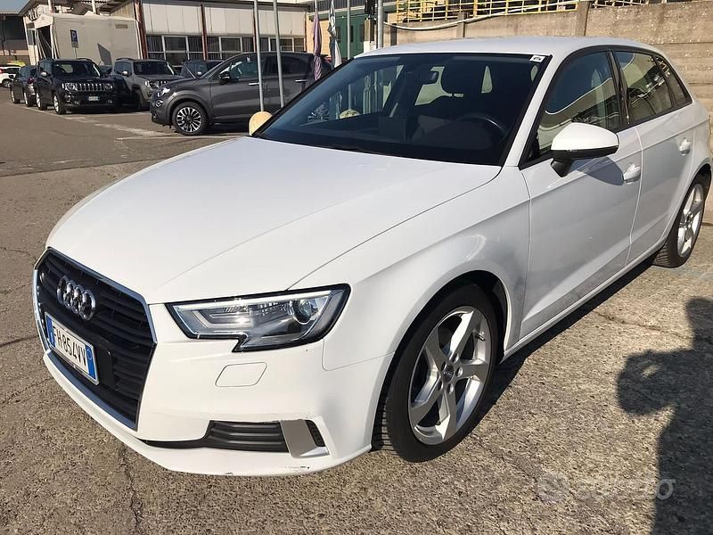 Usata Audi A3 2020 Bianco Berlina