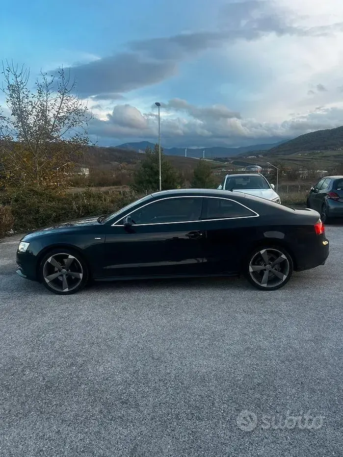 Usata Audi A5 Advanced 177 CV (130 kW) 2012 Nero Coupé