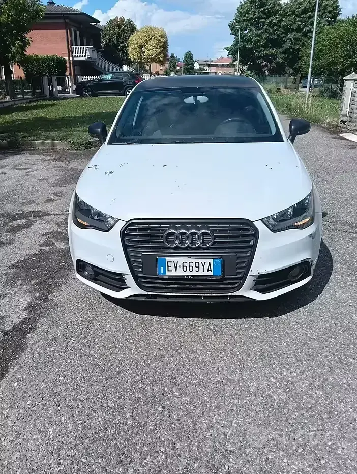 Usata Audi A1 86 CV (63 kW) 2014 Bianco Utilitaria