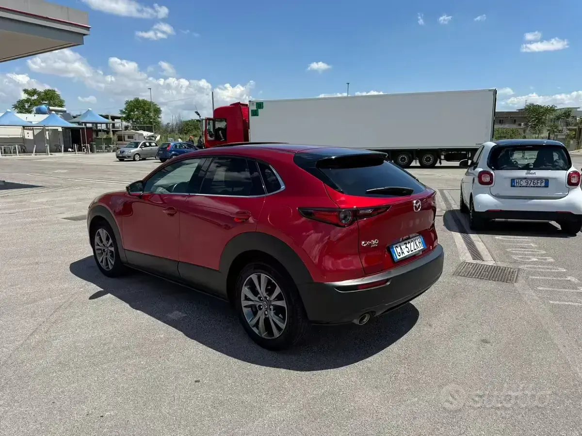 Usata Mazda CX-30 180 CV (132 kW) 2020 Rosso SUV