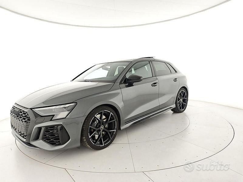Usata Audi RS3 Business 400 CV (294 kW) 2023 Grigio Berlina
