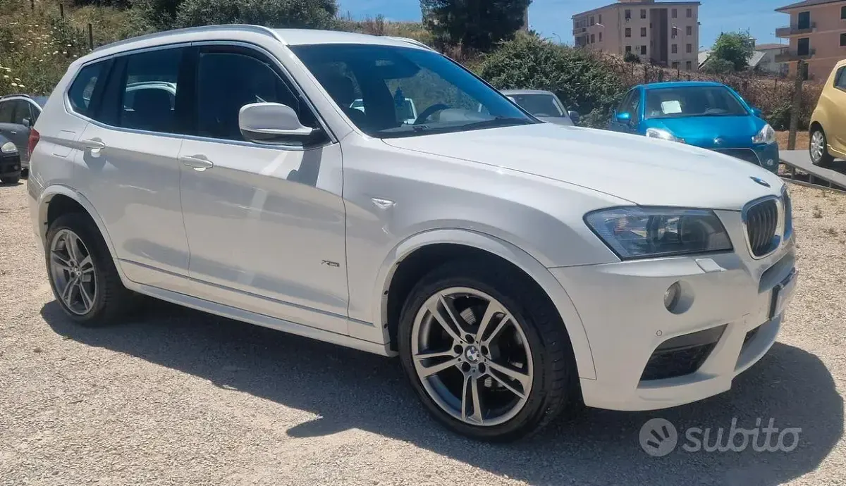 Usata BMW X3 M Sport 184 CV (135 kW) 2011 Bianco SUV