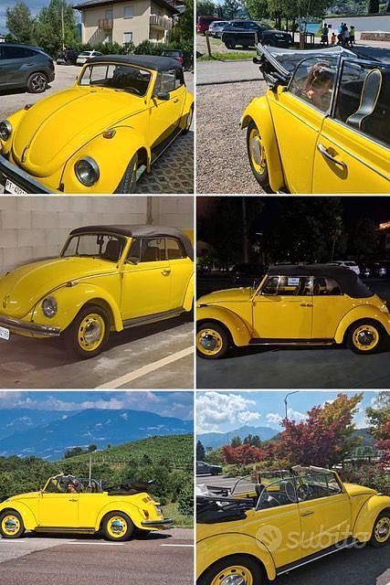 Usata VW Beetle 1970 Giallo Utilitaria
