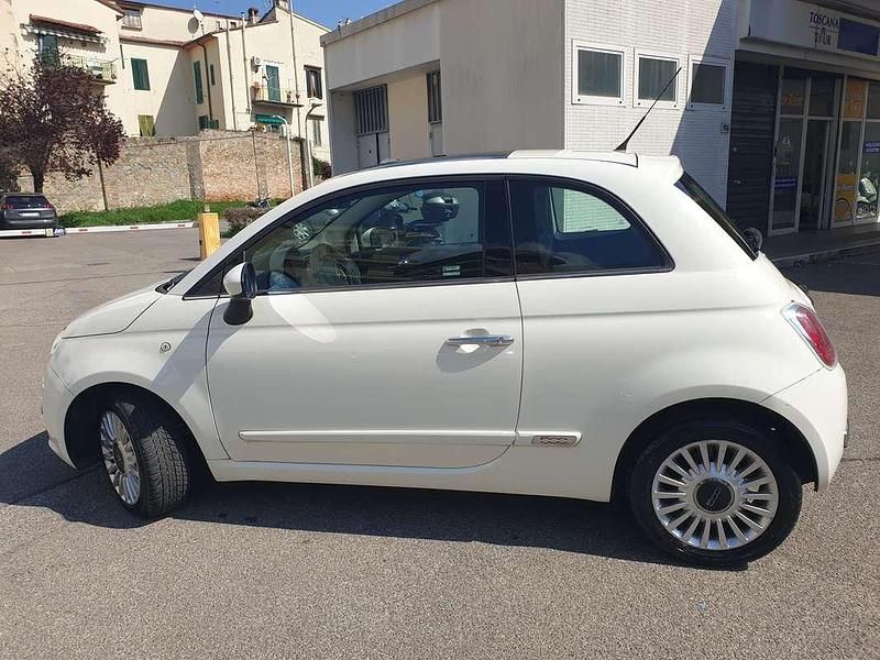 Usata Fiat 500 Lounge 69 CV (50 kW) 2009 Bianco Cabrio