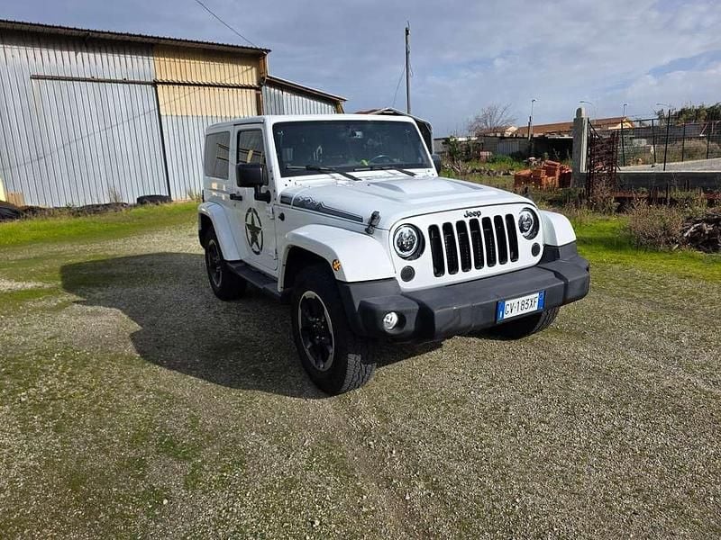 Usata Jeep Wrangler Sahara 200 CV (147 kW) 2014 Bianco SUV