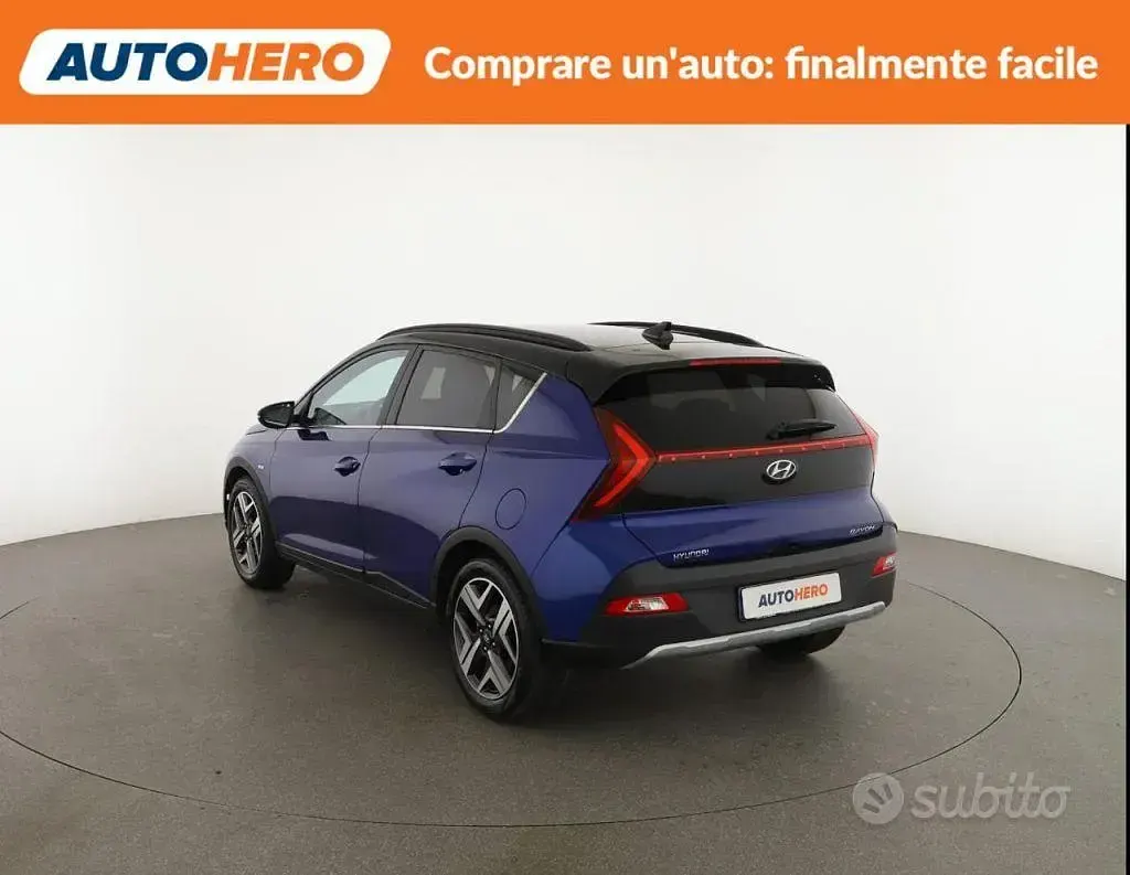Usata Hyundai Bayon 101 CV (74 kW) 2021 Blu SUV