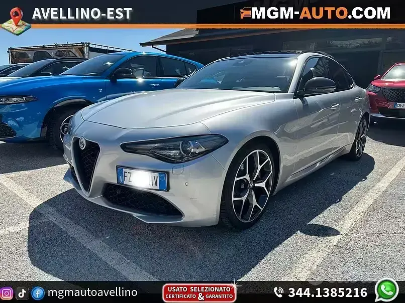 Usata Alfa Romeo Giulia Tech Edition 160 CV (117 kW) 2019 Grigio Berlina