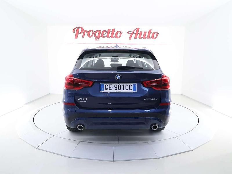 Usata BMW X3 Advantage 190 CV (139 kW) 2021 Phytonic blue metallic SUV
