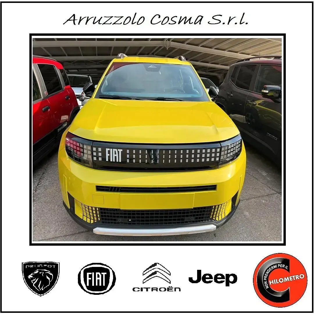 Nuova Fiat Grande Panda La Prima 100 CV (73 kW) 2026 Giallo Utilitaria