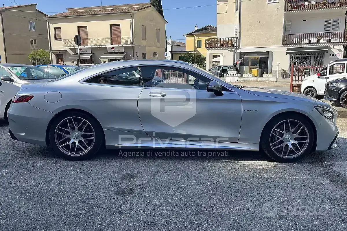 Usata Mercedes S63 AMG AMG 612 CV (450 kW) 2019 Grigio Coupé