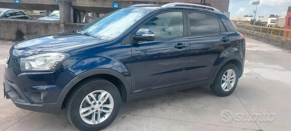 Usata SsangYong Korando Limited 149 CV (109 kW) 2017 Bluazzurro Station wagon