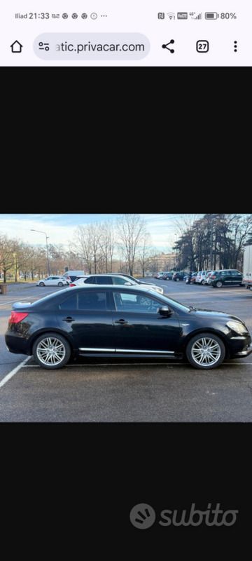 Usata Suzuki Kizashi 178 CV (130 kW) 2013 Nero Berlina