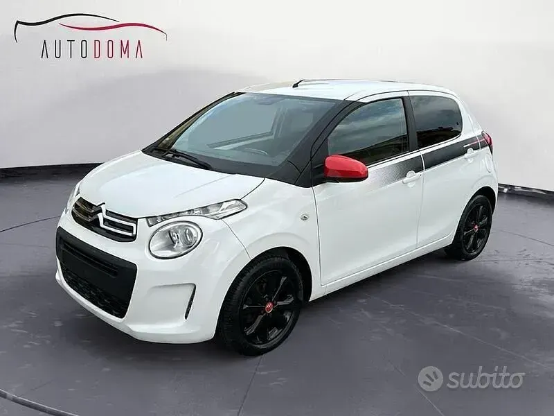 Usata Citroën C1 PureTech 82 CV (60 kW) 2017 Bianco Utilitaria