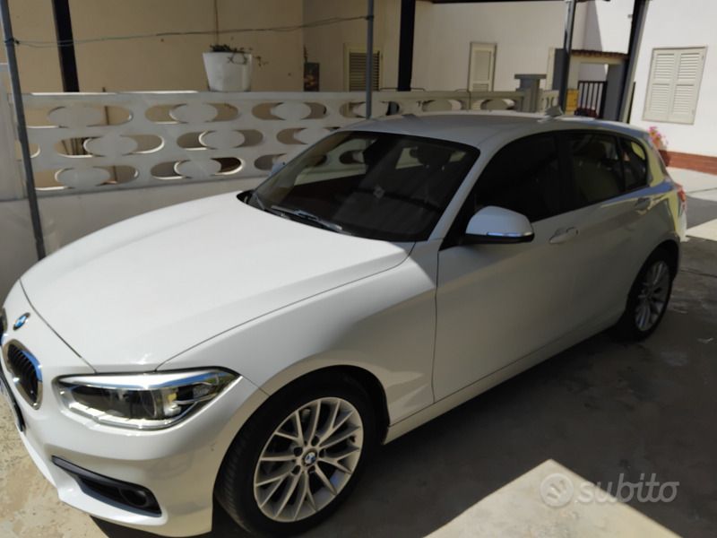 Usata BMW 116 Advantage 116 CV (85 kW) 2016 Bianco Utilitaria