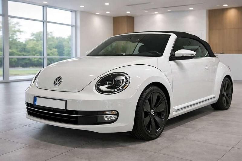 Usata VW Beetle Cabriolet 105 CV (77 kW) 2014 Bianco Cabrio