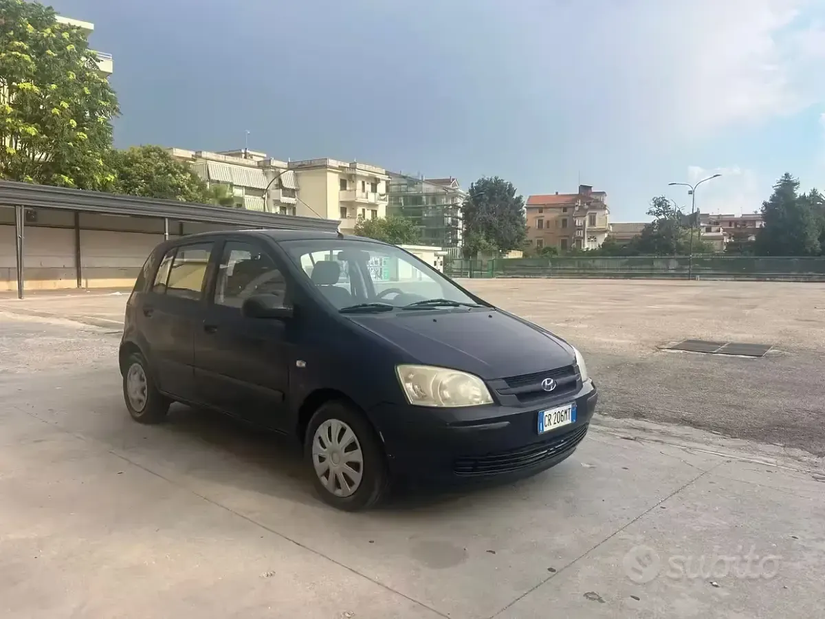 Usata Hyundai Getz Active 82 CV (60 kW) 2005 Blu Utilitaria