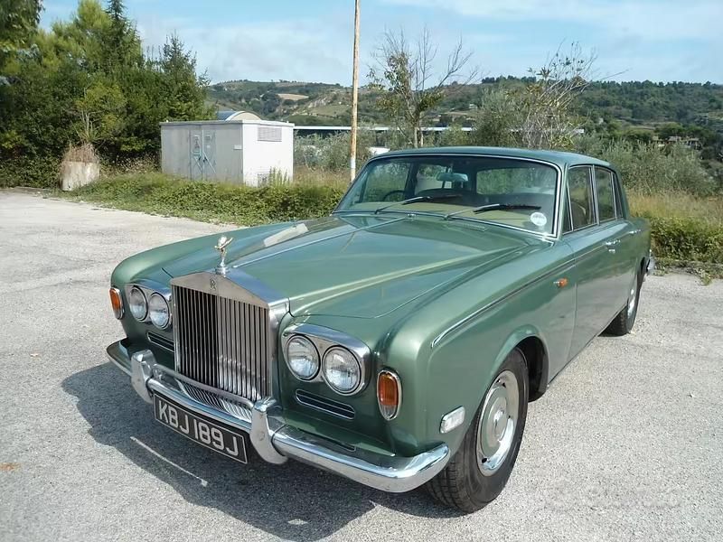 Usata Rolls Royce Silver Shadow 220 CV (161 kW) 1970 Verde Berlina