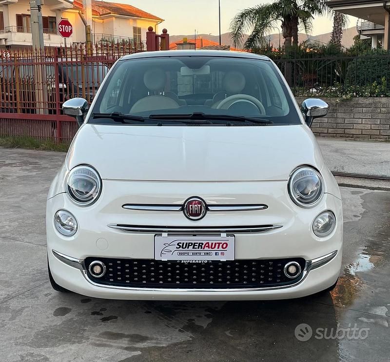 Usata Fiat 500 Lounge 69 CV (50 kW) 2016 Bianco Berlina