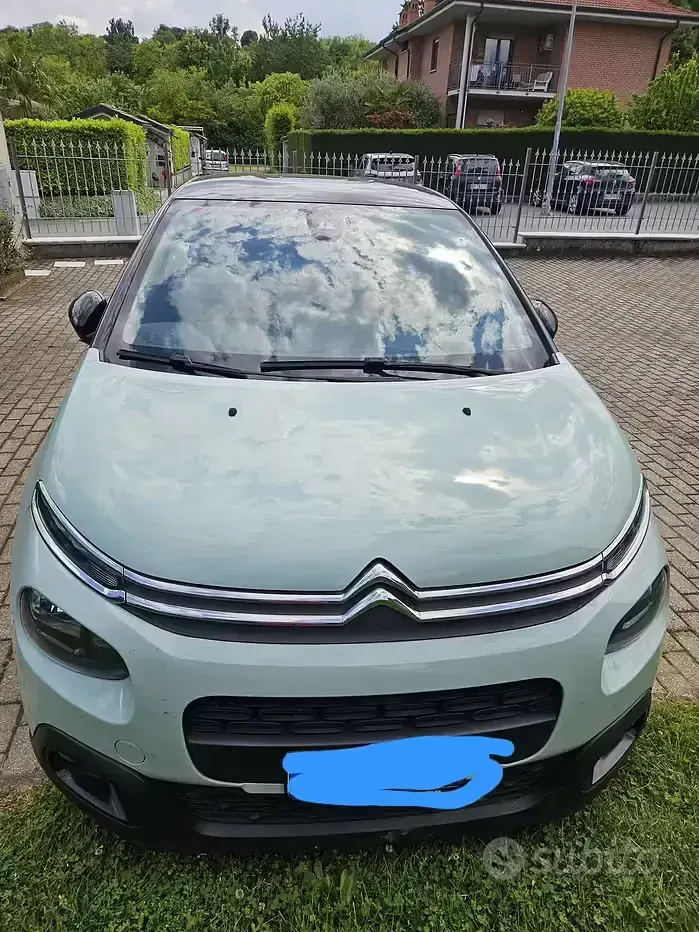 Usata Citroën C3 Shine 83 CV (61 kW) 2018 Verde Utilitaria