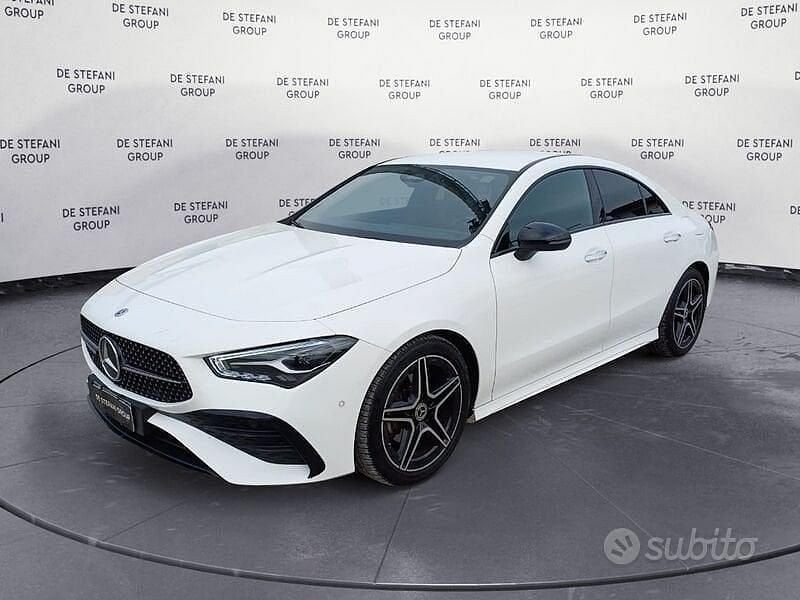 Usata Mercedes CLA180 Advanced Plus 116 CV (85 kW) 2023 Bianco polare Berlina