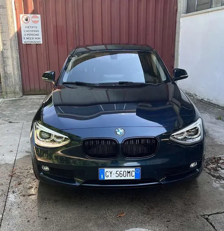 Usata BMW 125 Sport Line 224 CV (164 kW) 2014 Blu Utilitaria