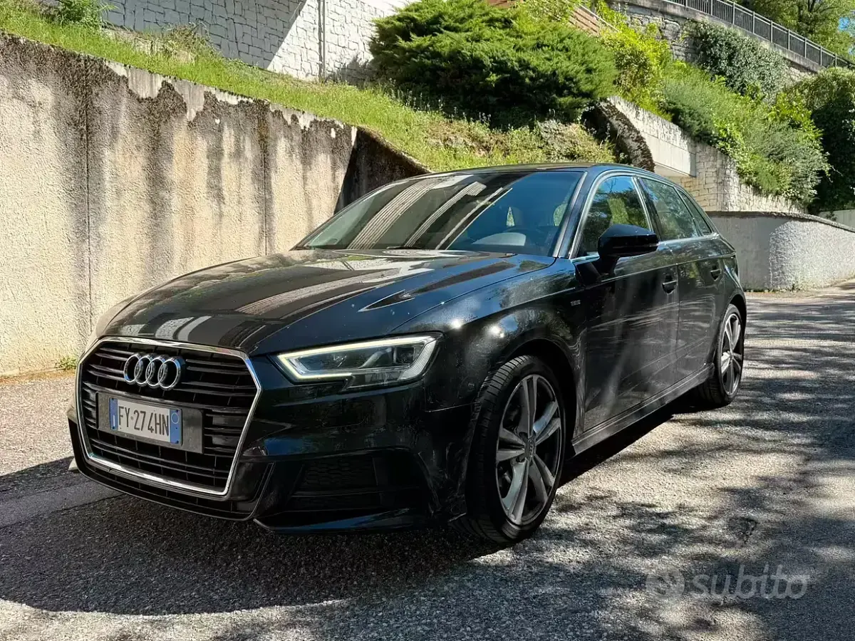 Usata Audi A3 Admired 105 CV (77 kW) 2019 Nero Berlina