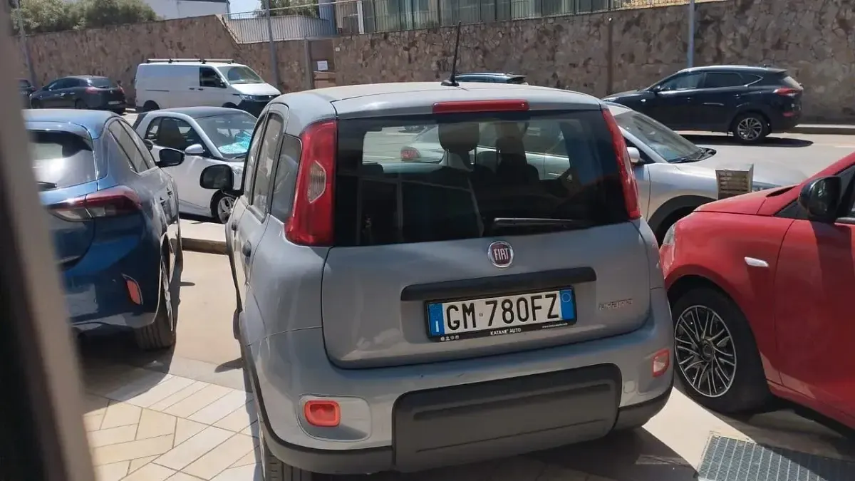 Usata Fiat Panda S 70 CV (51 kW) 2022 Grigio Utilitaria