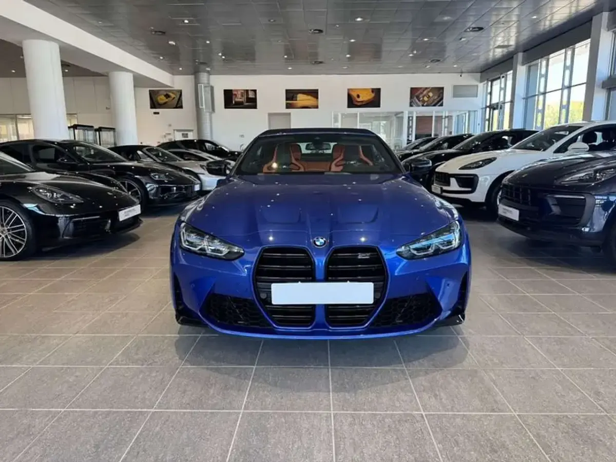 Usata BMW M4 Cabriolet Competition Edition 510 CV (375 kW) 2023 Blu/azzurro Cabrio