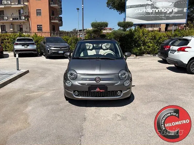 Usata Fiat 500C 69 CV (50 kW) 2018 Grigio Cabrio