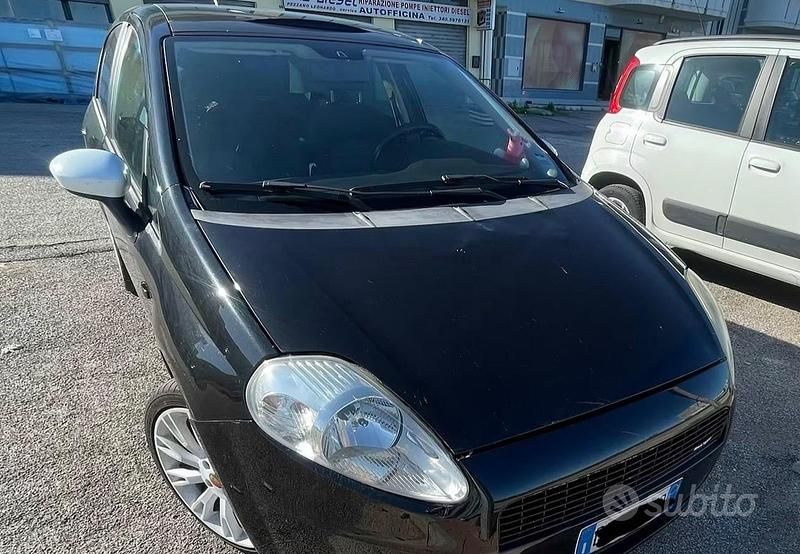 Usata Fiat Grande Punto 2006 Nero Utilitaria