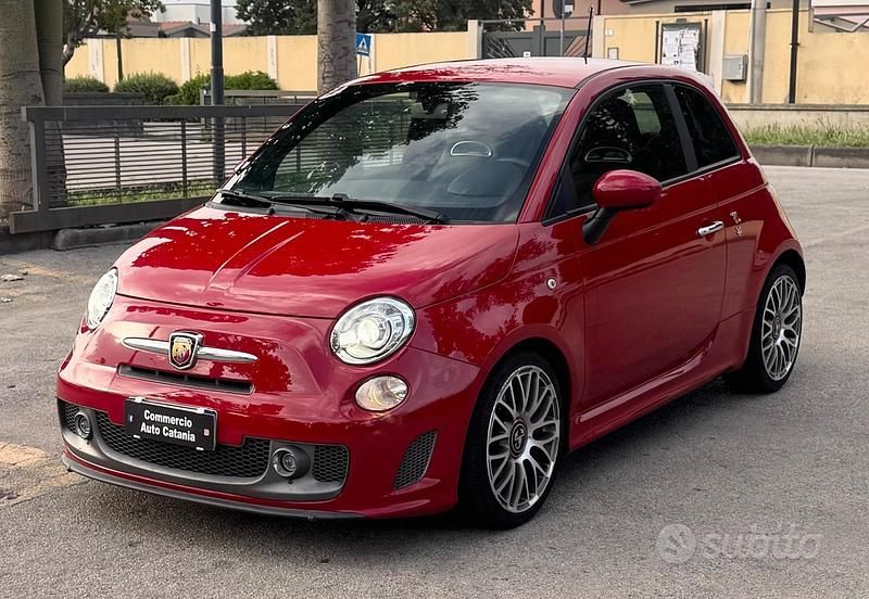 Usata Abarth 595 Turismo 160 CV (117 kW) 2015 Rosso Utilitaria