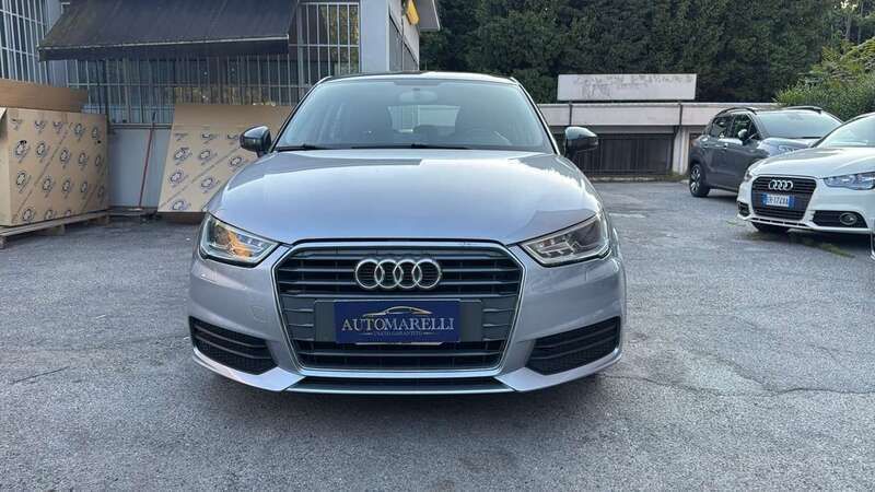 Usata Audi A1 Sportback Design 116 CV (85 kW) 2015 Grigio Utilitaria