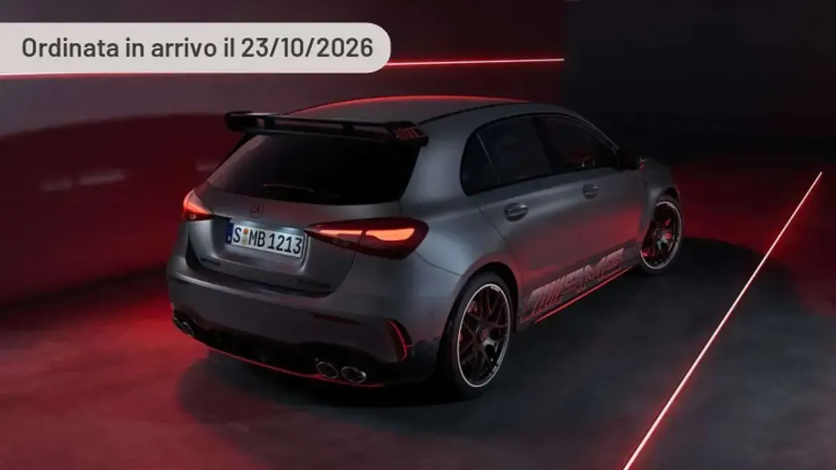 Ny Mercedes A45 AMG Premium 421 HK (309 kW) 2025 Silver Sedan