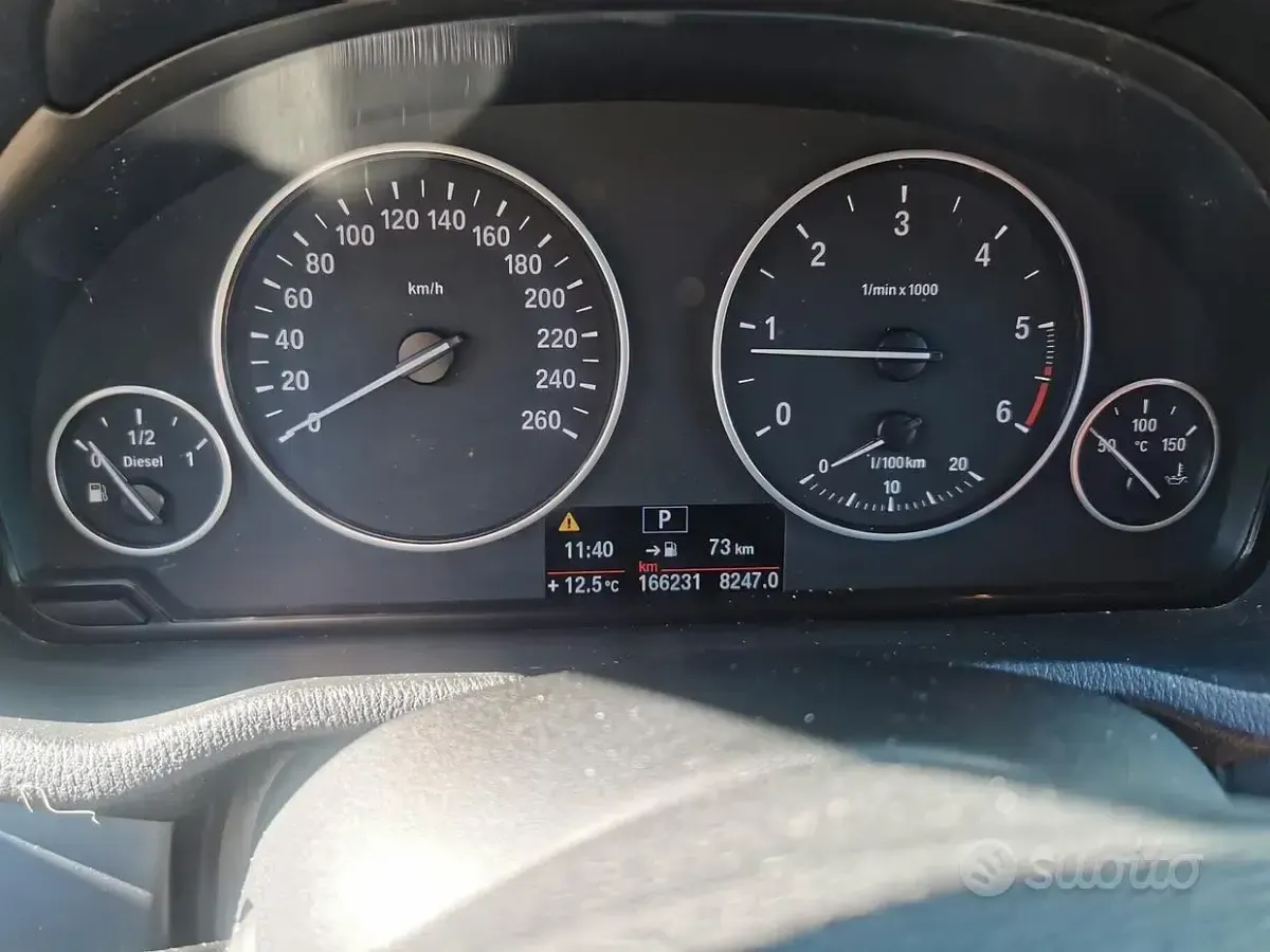 Usata BMW X3 184 CV (135 kW) 2012 Nero SUV