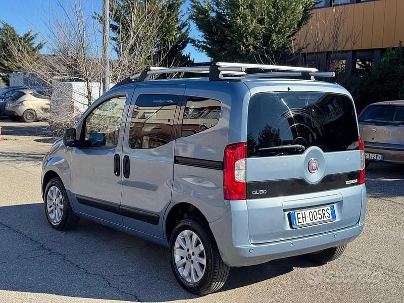 Usata Fiat Qubo Trekking 75 CV (55 kW) 2011 Blu Monovolume