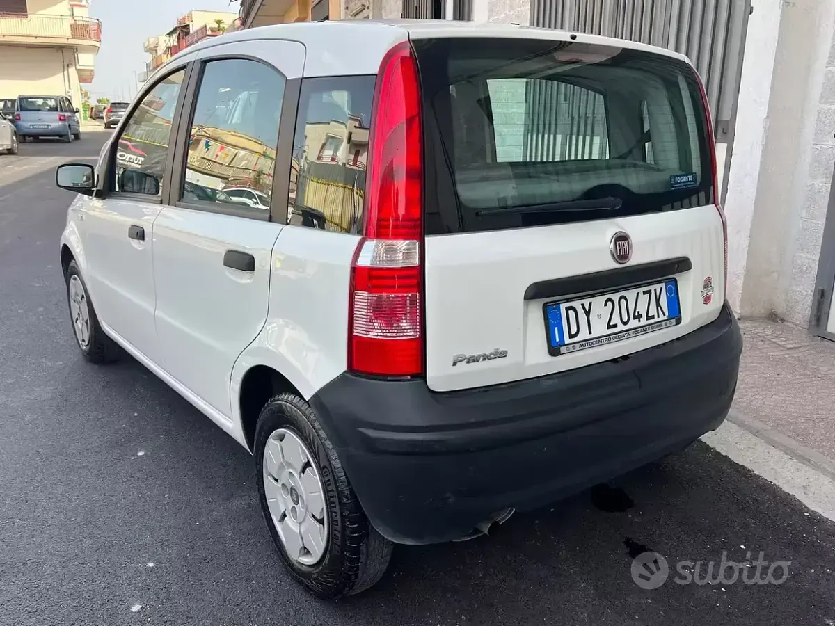 Usata Fiat Panda 54 CV (39 kW) 2010 Bianco Utilitaria