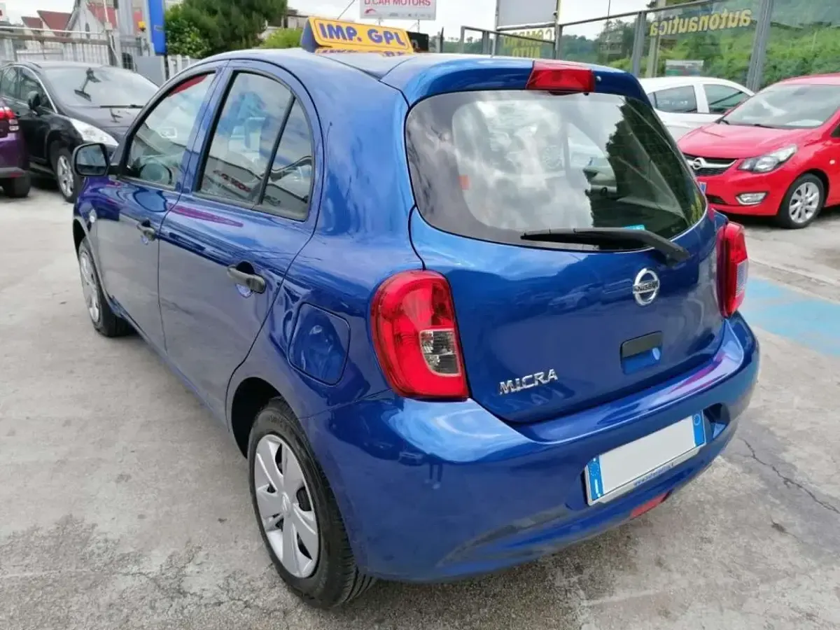 Usata Nissan Micra Acenta 80 CV (58 kW) 2016 Azzurro Utilitaria